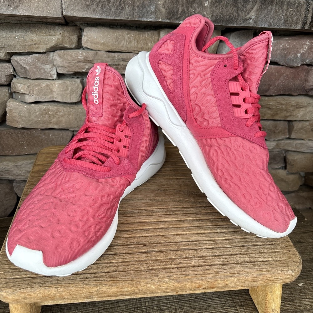 Adidas Originals  Women's Sz 9.5 Tubular Runner Lush Pink Athletic Shoes S78930